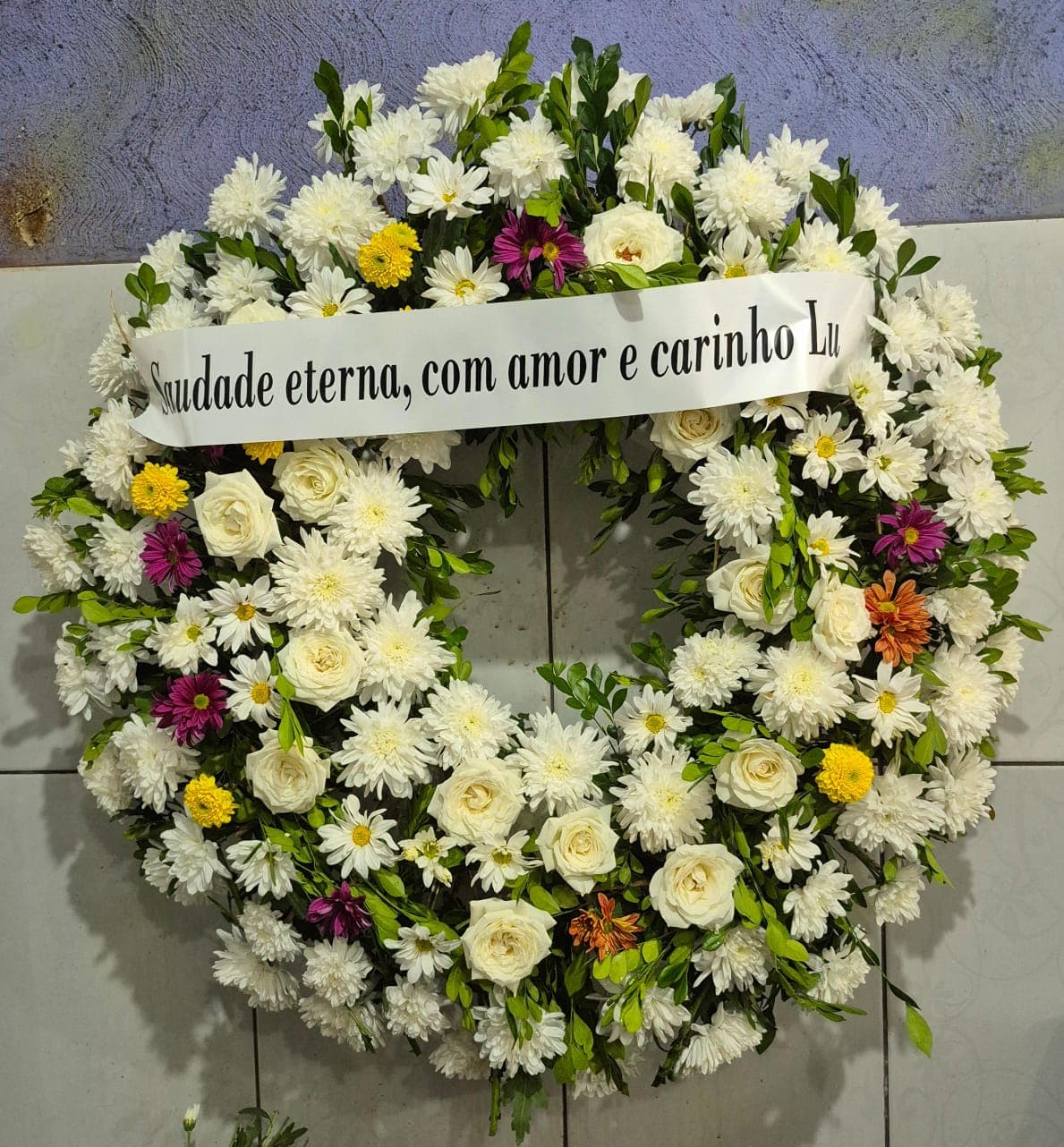 Coroa de flores C15